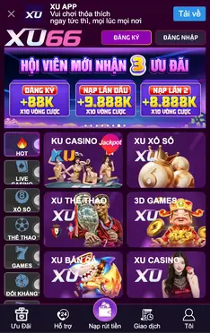 Tải app Ứng Dụng XU66 – Chơi Mọi Lúc, Mọi Nơi