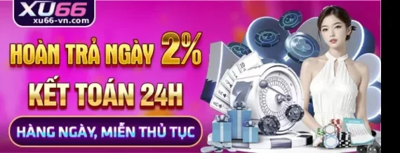 XU66 Casino luôn mang đến những chương trình thưởng đặc biệt cho người chơi, từ quà chào mừng, hoàn tiền hằng ngày đến KHUYẾN MÃI